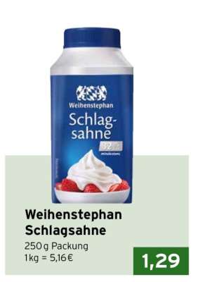 Weihenstephan Schlagsahne