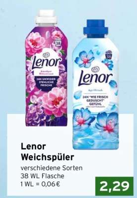Lenor Weichspüler
