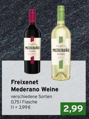 Freixenet Mederaño Weine