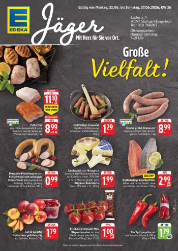 Prospekte Edeka - 22.06.2026 - 27.06.2026.