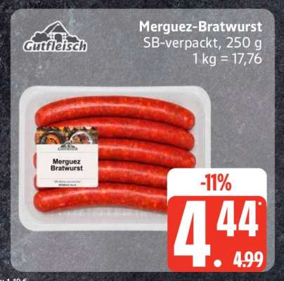 Merguez-Bratwurst
