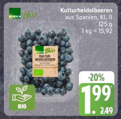 Kulturheidelbeeren
