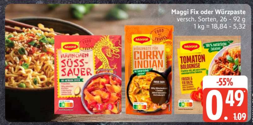 MAGGI Fix oder Würzpaste