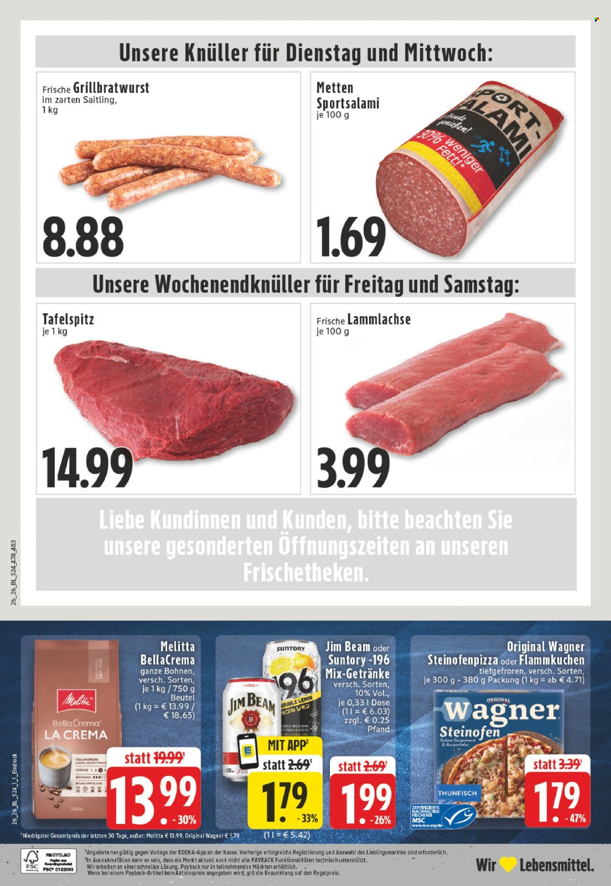 Edeka Prospekte  - 22.06.2026 - 27.06.2026. Seite 24