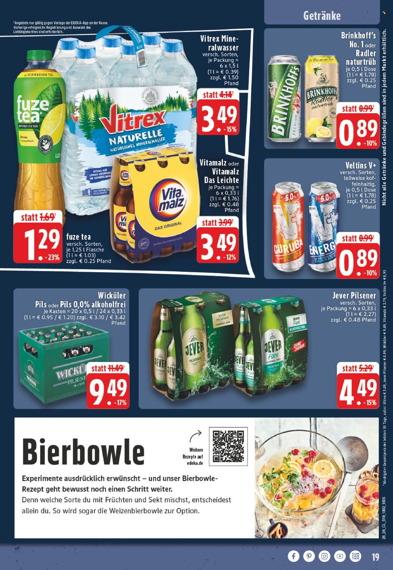 Edeka Prospekte  - 22.06.2026 - 27.06.2026. Seite 19