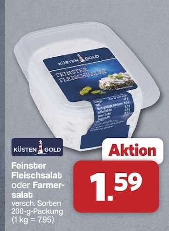 Feinster Fleischsalat oder Farmersalat