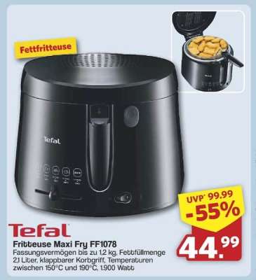 Tefal Fritteuse Maxi Fry FF1078