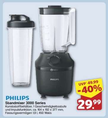 PHILIPS Standmixer 3000 Series