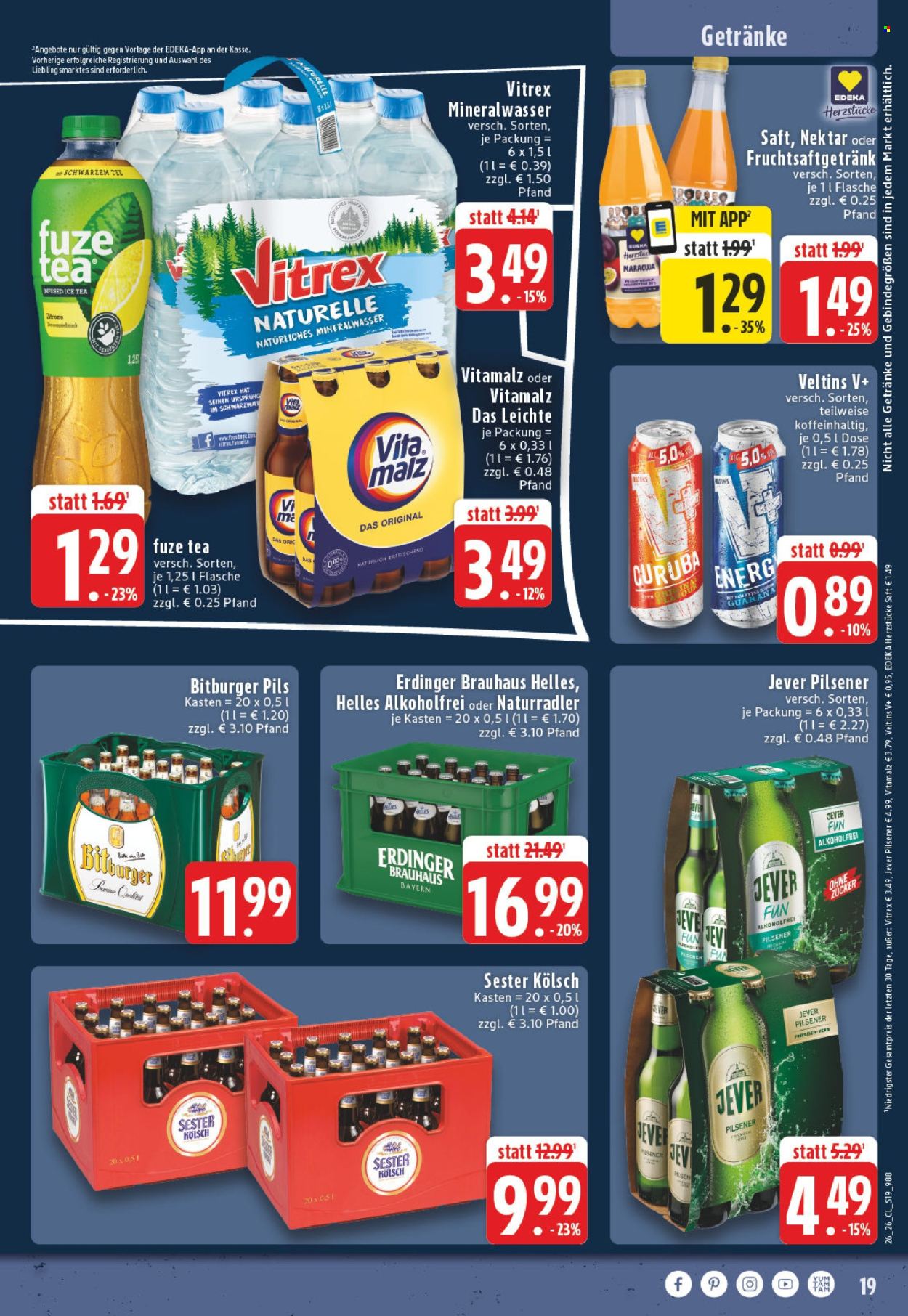 Edeka Prospekte  - 22.06.2026 - 27.06.2026. Seite 19
