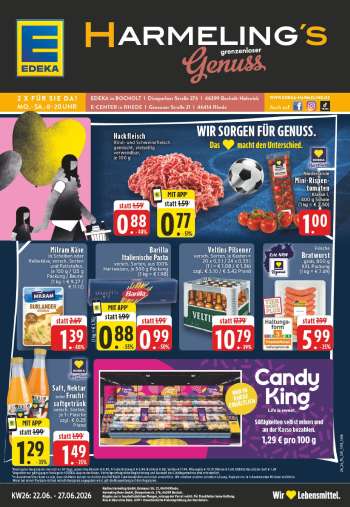 Prospekte Edeka - 22.06.2026 - 27.06.2026.