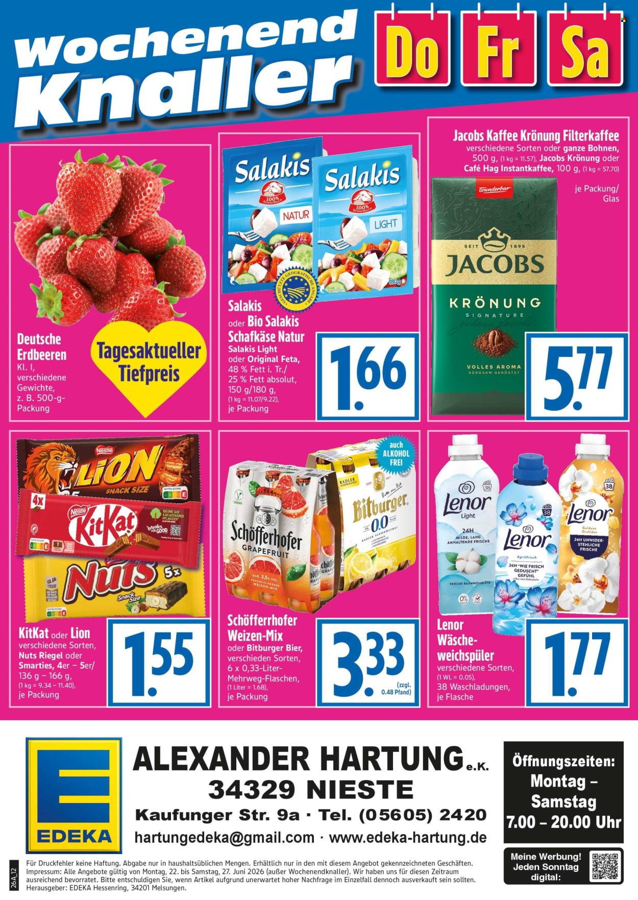 Edeka Prospekte  - 22.06.2026 - 27.06.2026. Seite 12