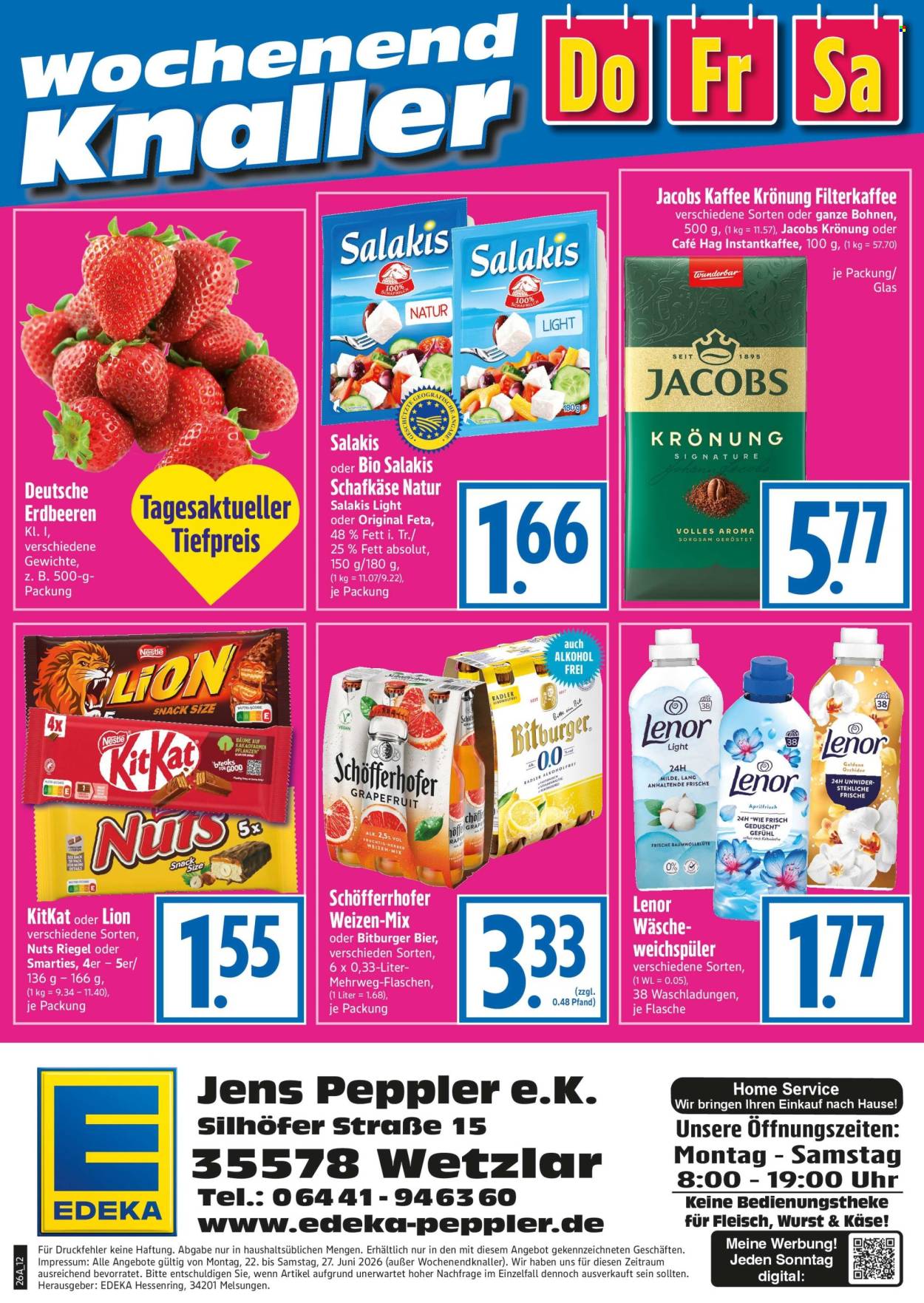 Edeka Prospekte  - 22.06.2026 - 27.06.2026. Seite 12
