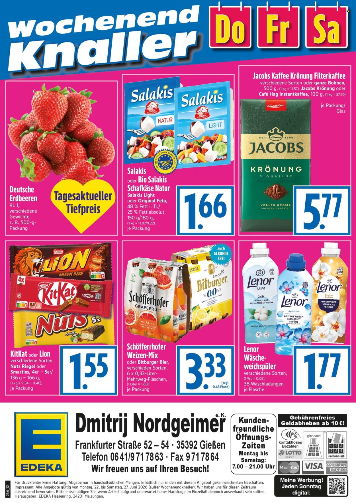 Edeka Prospekte  - 22.06.2026 - 27.06.2026. Seite 12