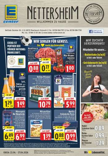 Prospekte E center - 22.06.2026 - 27.06.2026.