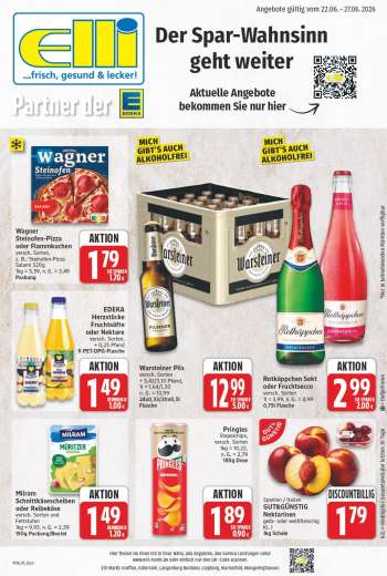 Prospekte Edeka - 22.06.2026 - 27.06.2026.