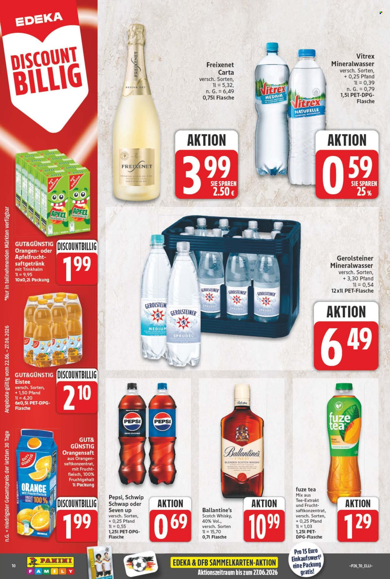 Edeka Prospekte  - 22.06.2026 - 27.06.2026. Seite 10