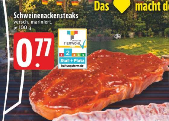 Schweinenackensteaks