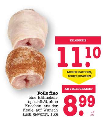 Pollo fino