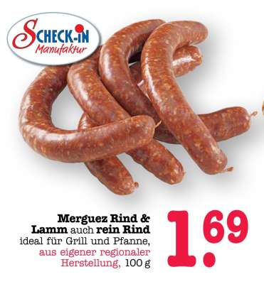 Merguez Rind & Lamm