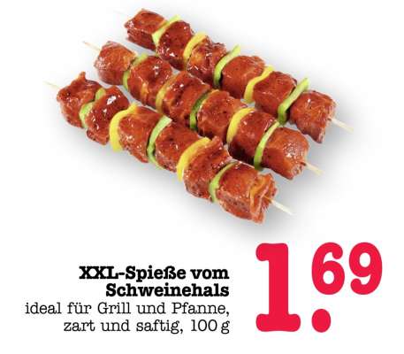 XXL-Spieße vom Schweinehals