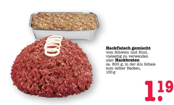 Hackfleisch gemischt