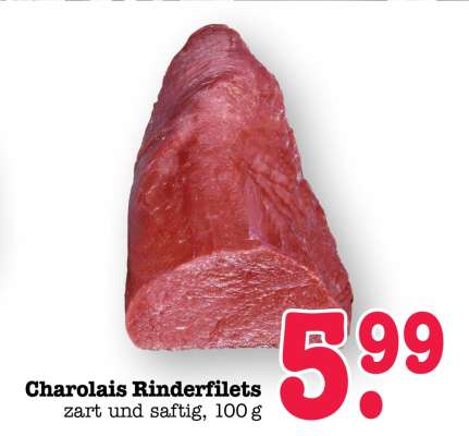 Charolais Rinderfilets