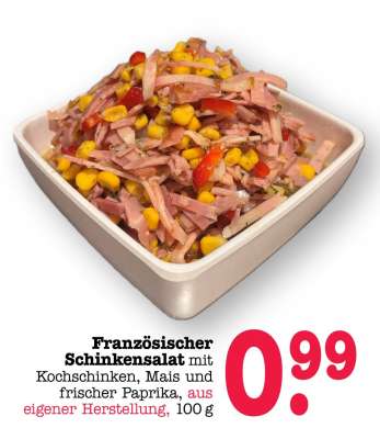 Französischer Schinkensalat