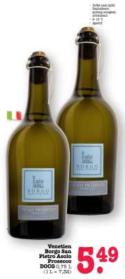 Venetien Borgo San Pietro Asolo Prosecco