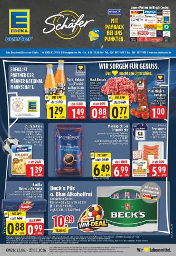 Prospekte E center - 22.06.2026 - 27.06.2026.