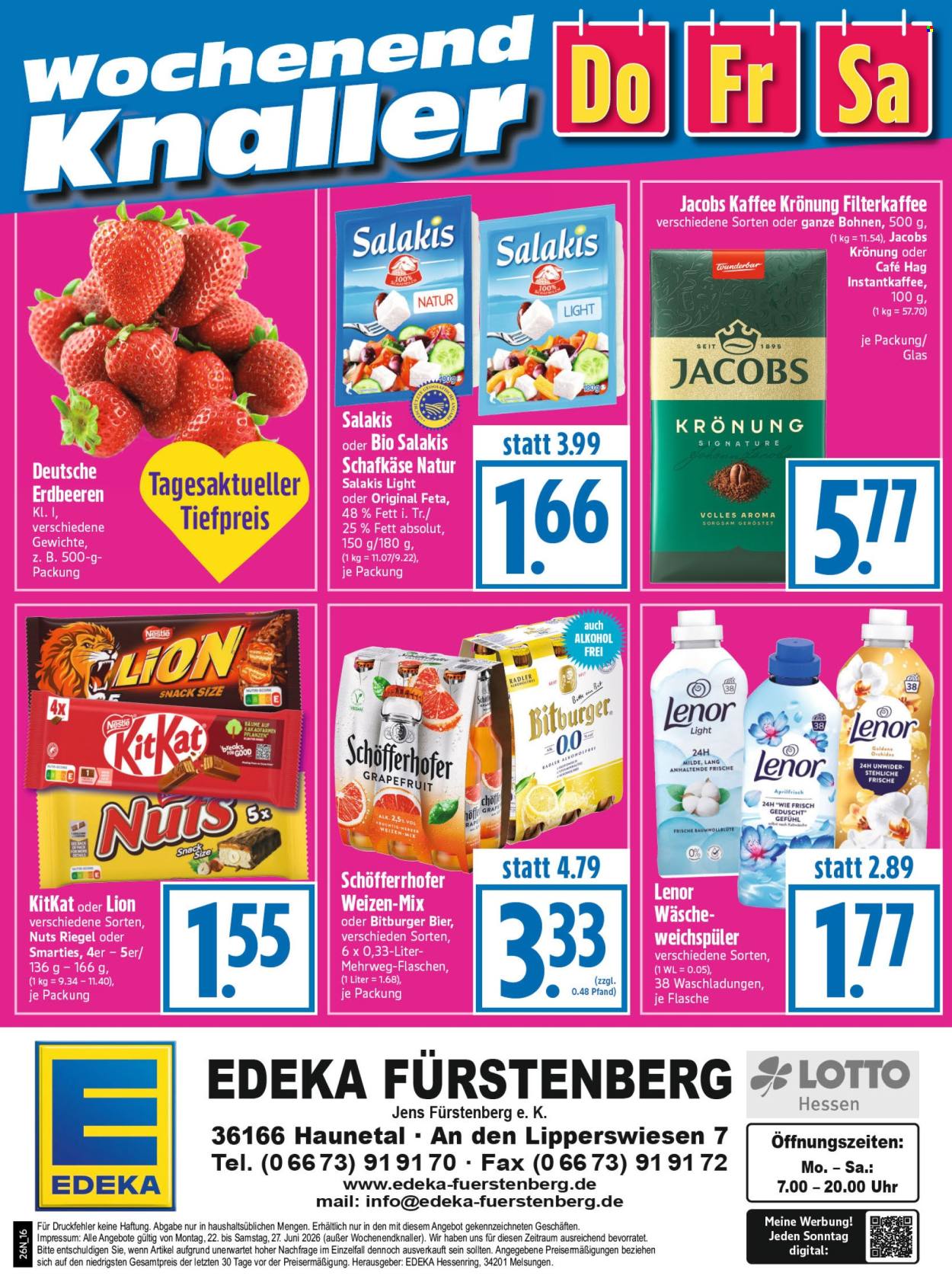 Edeka Prospekte  - 22.06.2026 - 27.06.2026. Seite 16