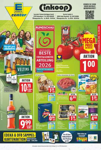 Prospekte Edeka - 22.06.2026 - 27.06.2026.