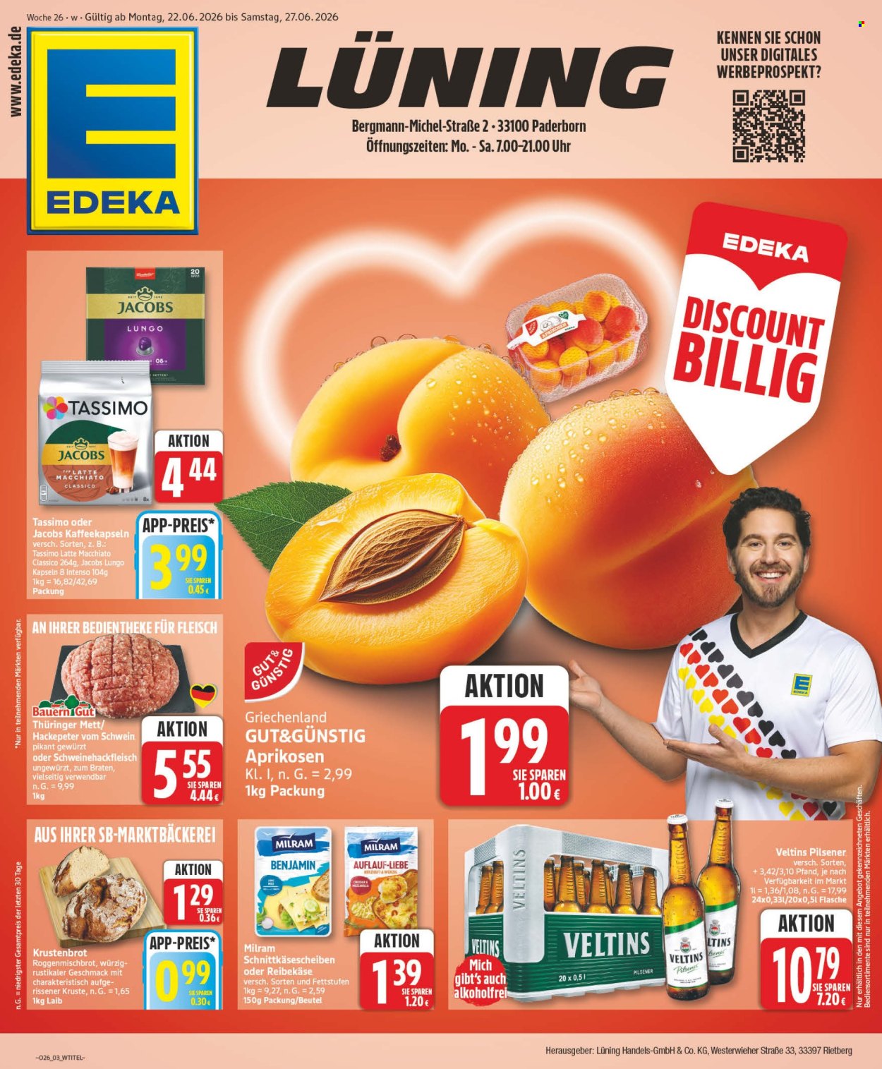 Edeka Prospekte  - 22.06.2026 - 27.06.2026. Seite 3