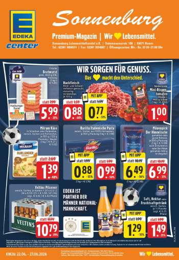 Prospekte E center - 22.06.2026 - 27.06.2026.