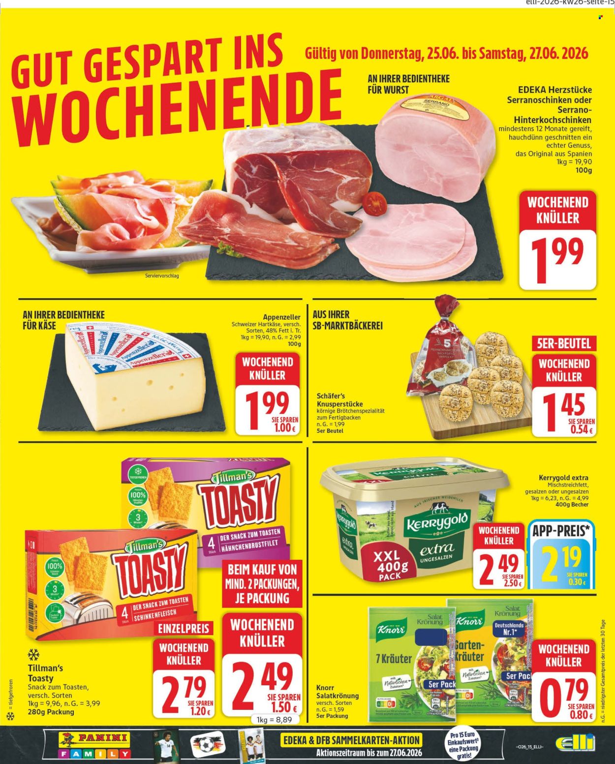 Edeka Prospekte  - 22.06.2026 - 27.06.2026. Seite 15