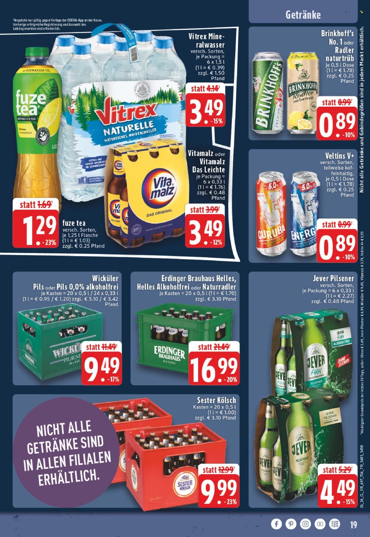 Edeka Prospekte  - 22.06.2026 - 27.06.2026. Seite 19