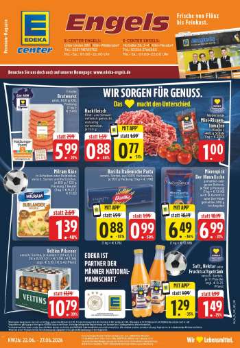 Prospekte E center - 22.06.2026 - 27.06.2026.