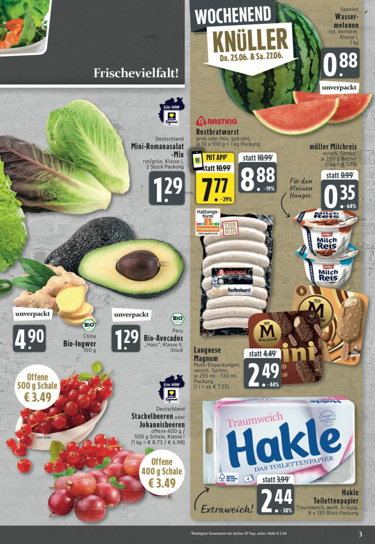 Edeka Prospekte  - 22.06.2026 - 27.06.2026. Seite 3