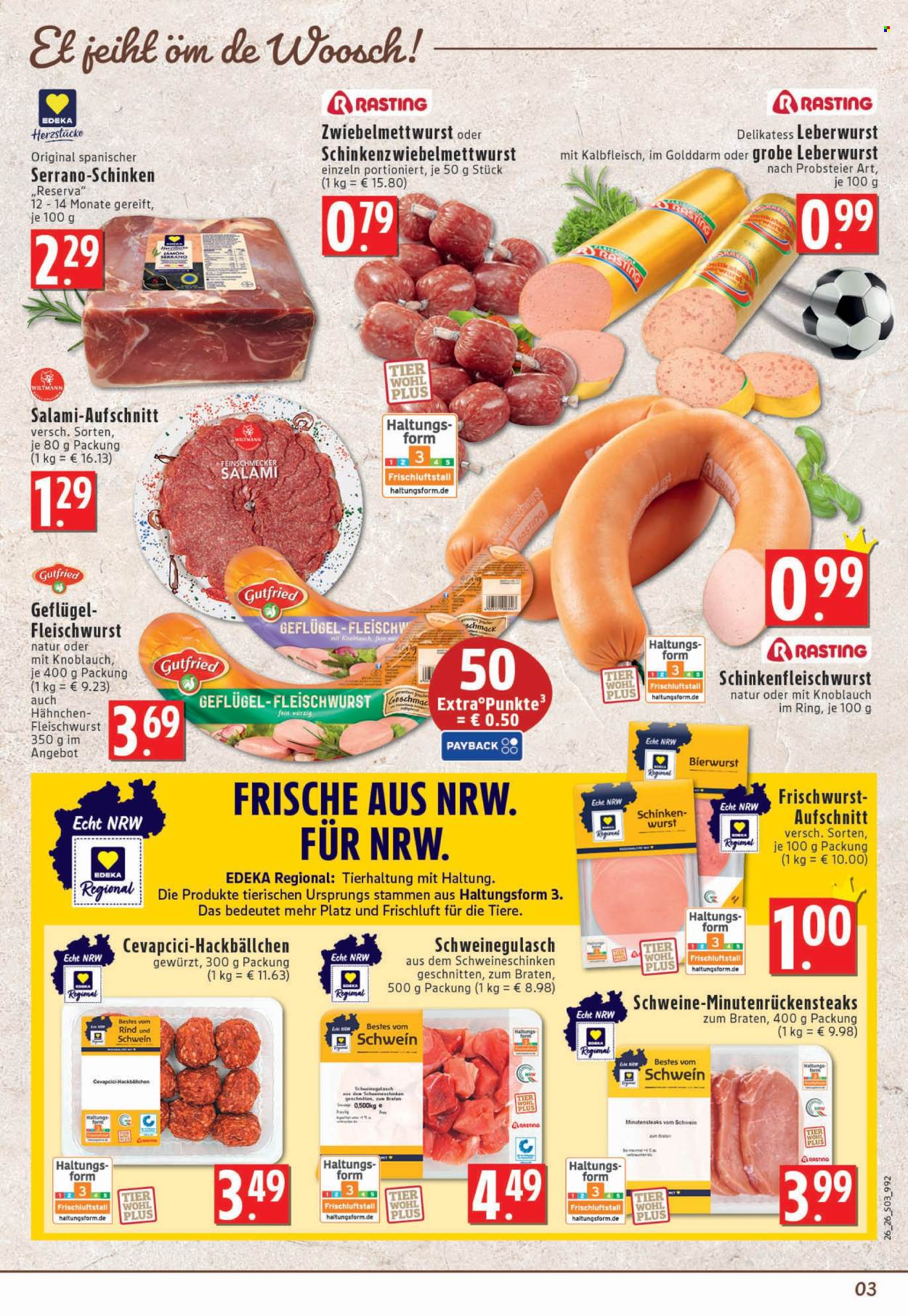 Edeka Prospekte  - 22.06.2026 - 27.06.2026. Seite 3