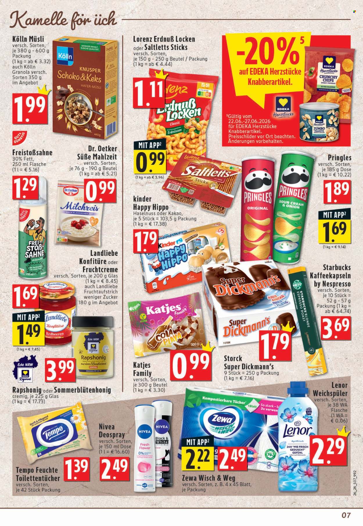 Edeka Prospekte  - 22.06.2026 - 27.06.2026. Seite 7