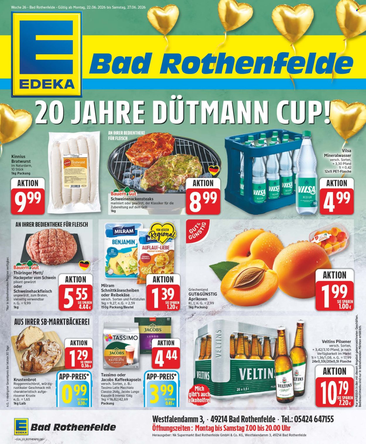 Edeka Prospekte  - 22.06.2026 - 27.06.2026. Seite 3