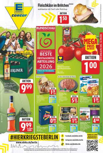 Prospekte E center - 22.06.2026 - 27.06.2026.