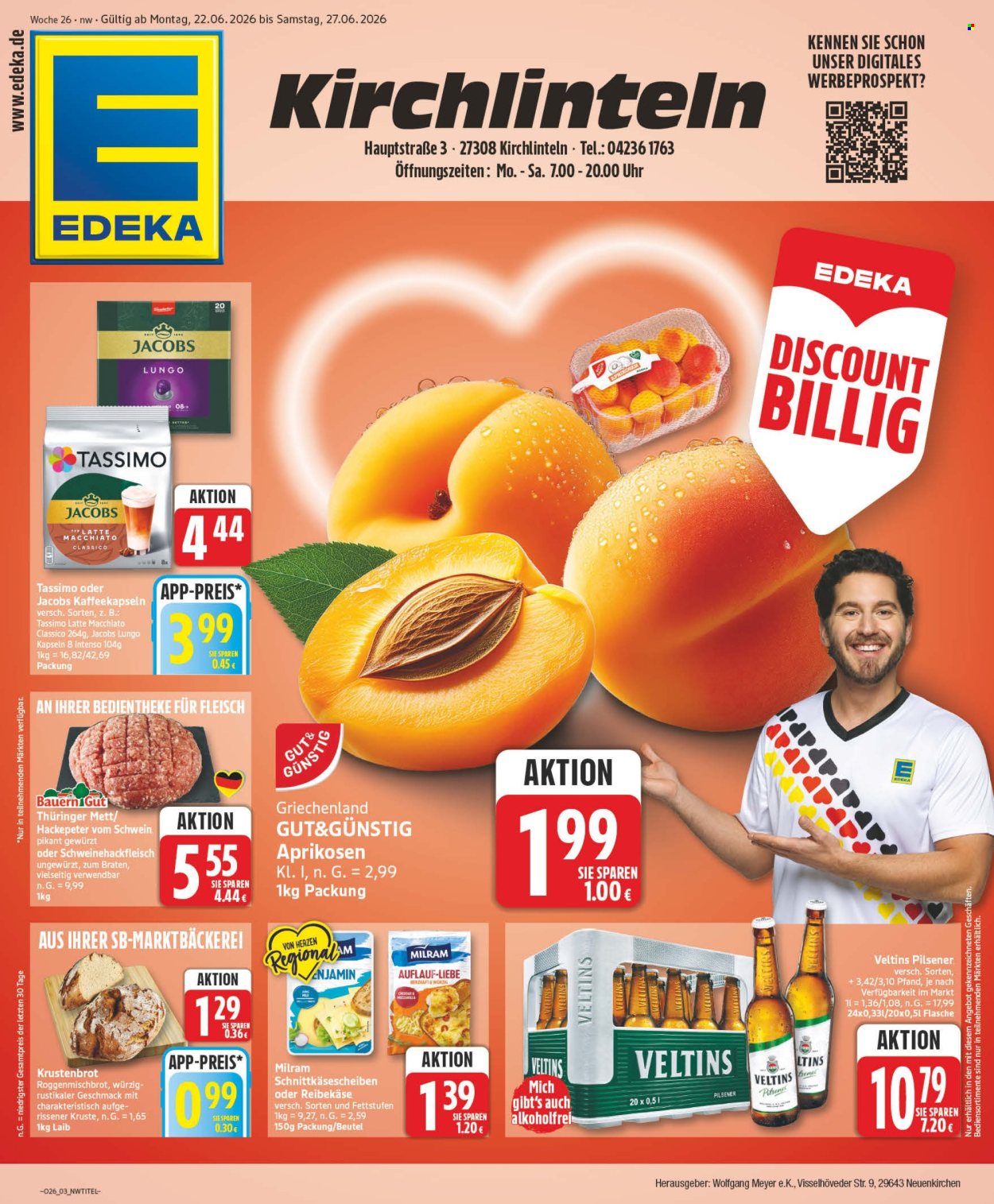 Edeka Prospekte  - 22.06.2026 - 27.06.2026. Seite 3