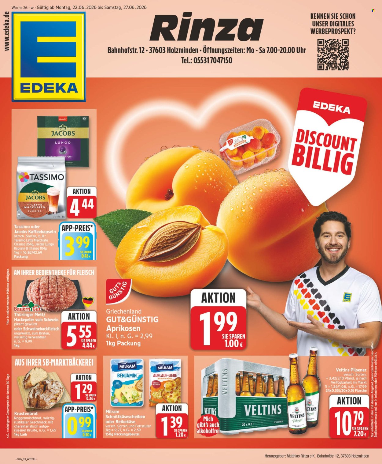 Edeka Prospekte  - 22.06.2026 - 27.06.2026. Seite 3
