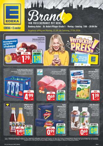 Prospekte E center - 22.06.2026 - 27.06.2026.