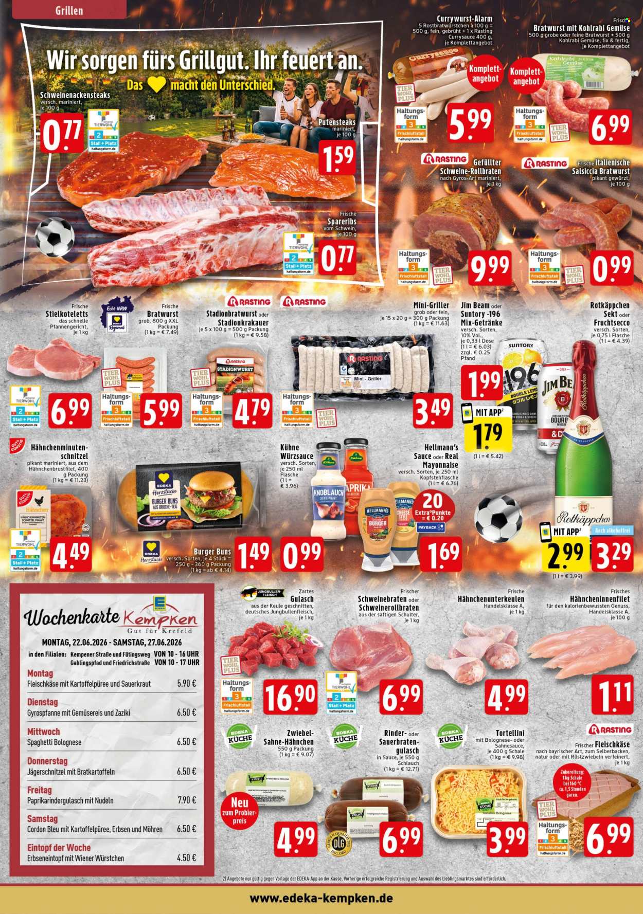 Edeka Prospekte  - 22.06.2026 - 27.06.2026. Seite 2