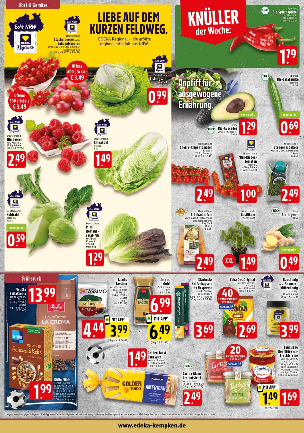 Edeka Prospekte  - 22.06.2026 - 27.06.2026. Seite 4