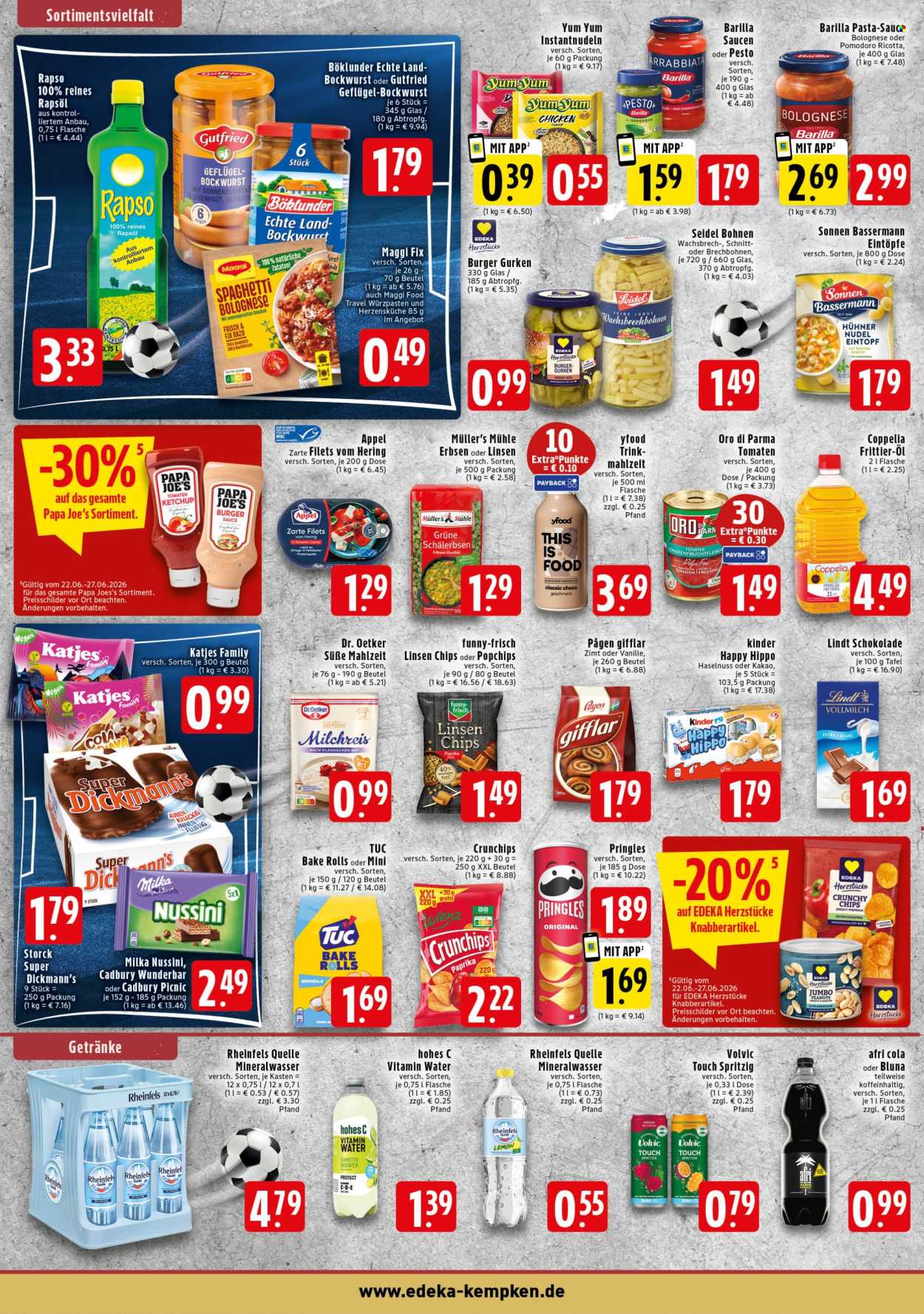 Edeka Prospekte  - 22.06.2026 - 27.06.2026. Seite 6