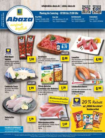 Prospekte Edeka - 22.06.2026 - 27.06.2026.