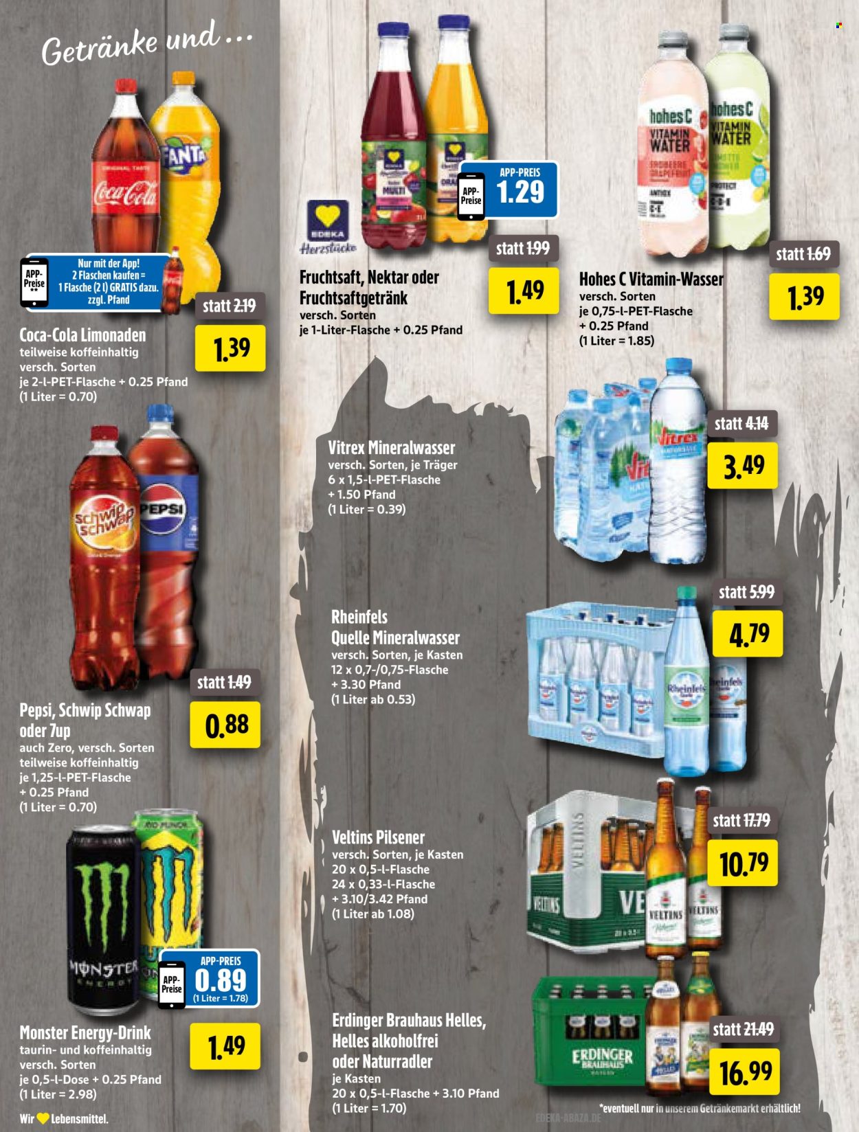Edeka Getränkemarkt Prospekte  - 22.06.2026 - 27.06.2026. Seite 14