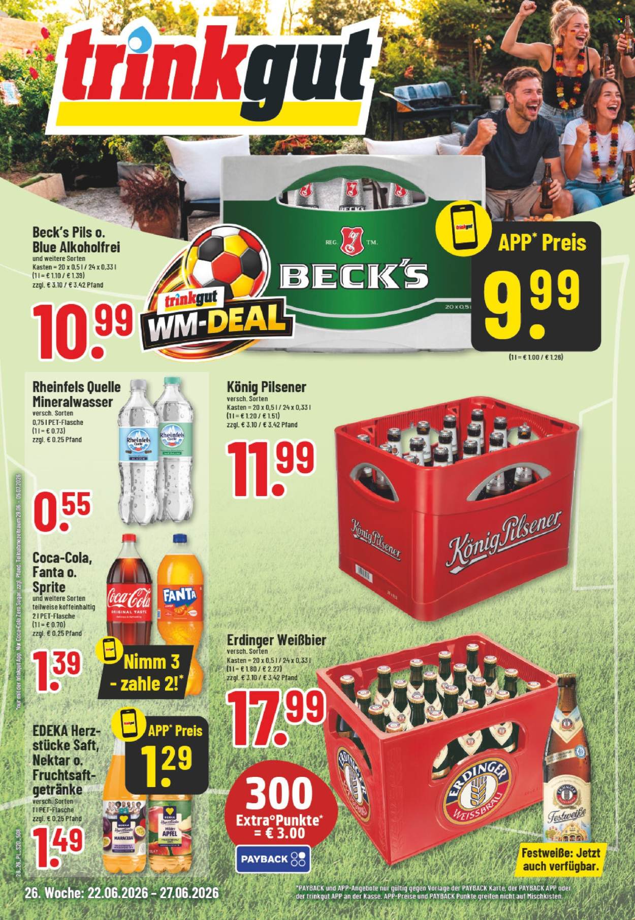 Edeka Prospekte  - 22.06.2026 - 27.06.2026. Seite 22